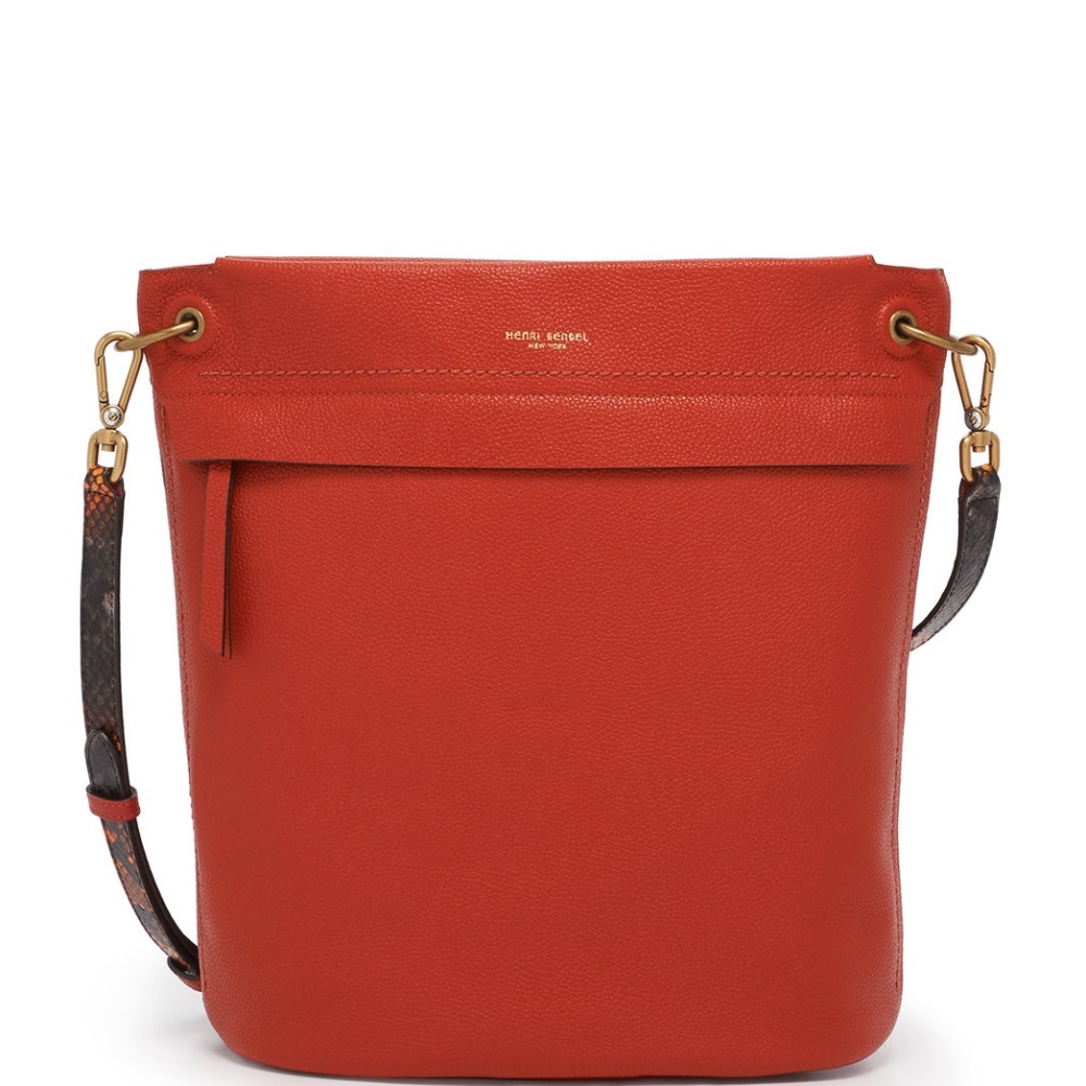 Henri Bendel Sabrina Shoulder Bag Red NWT